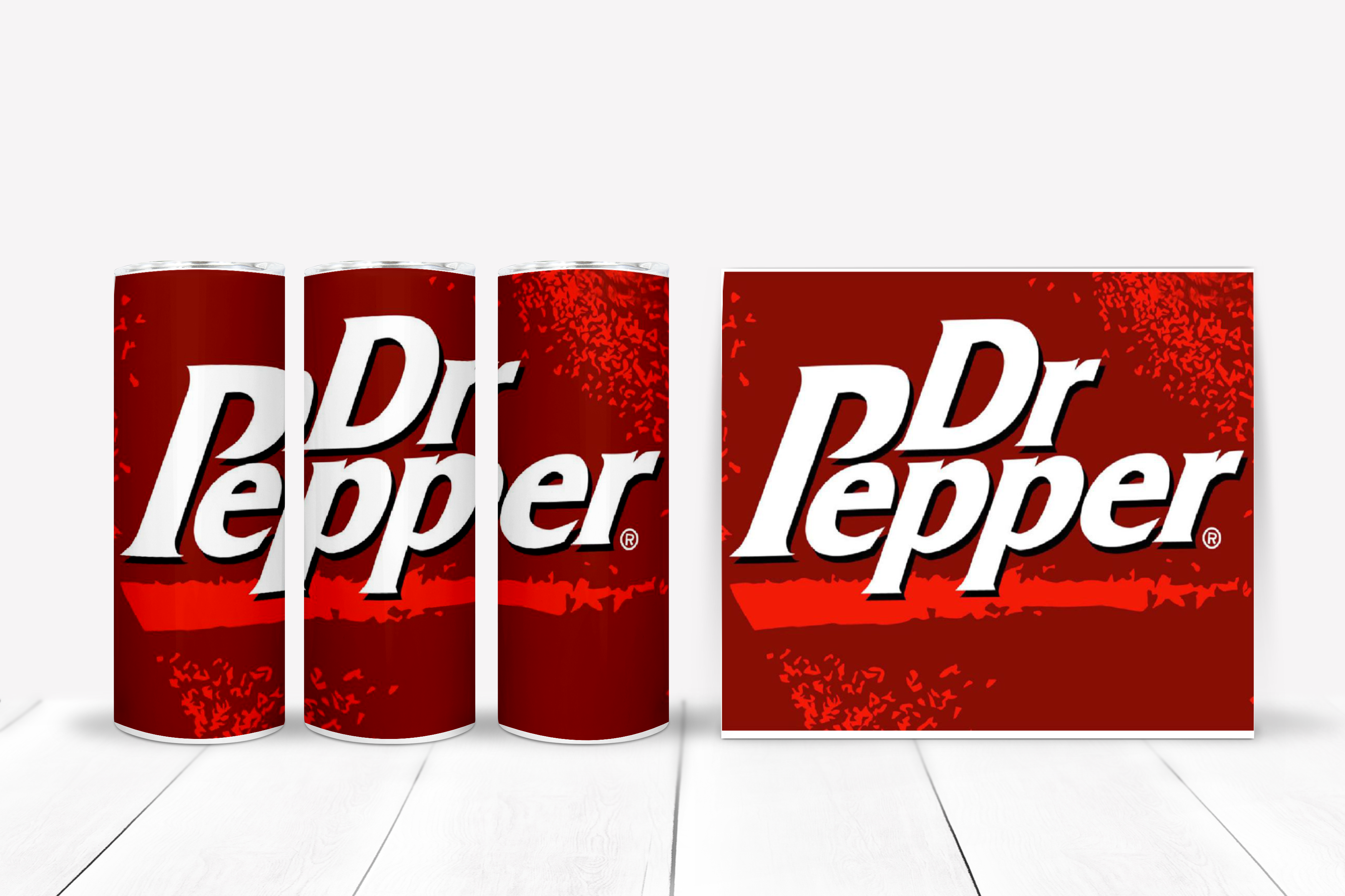 Dr. Pepper Tumbler Wrap