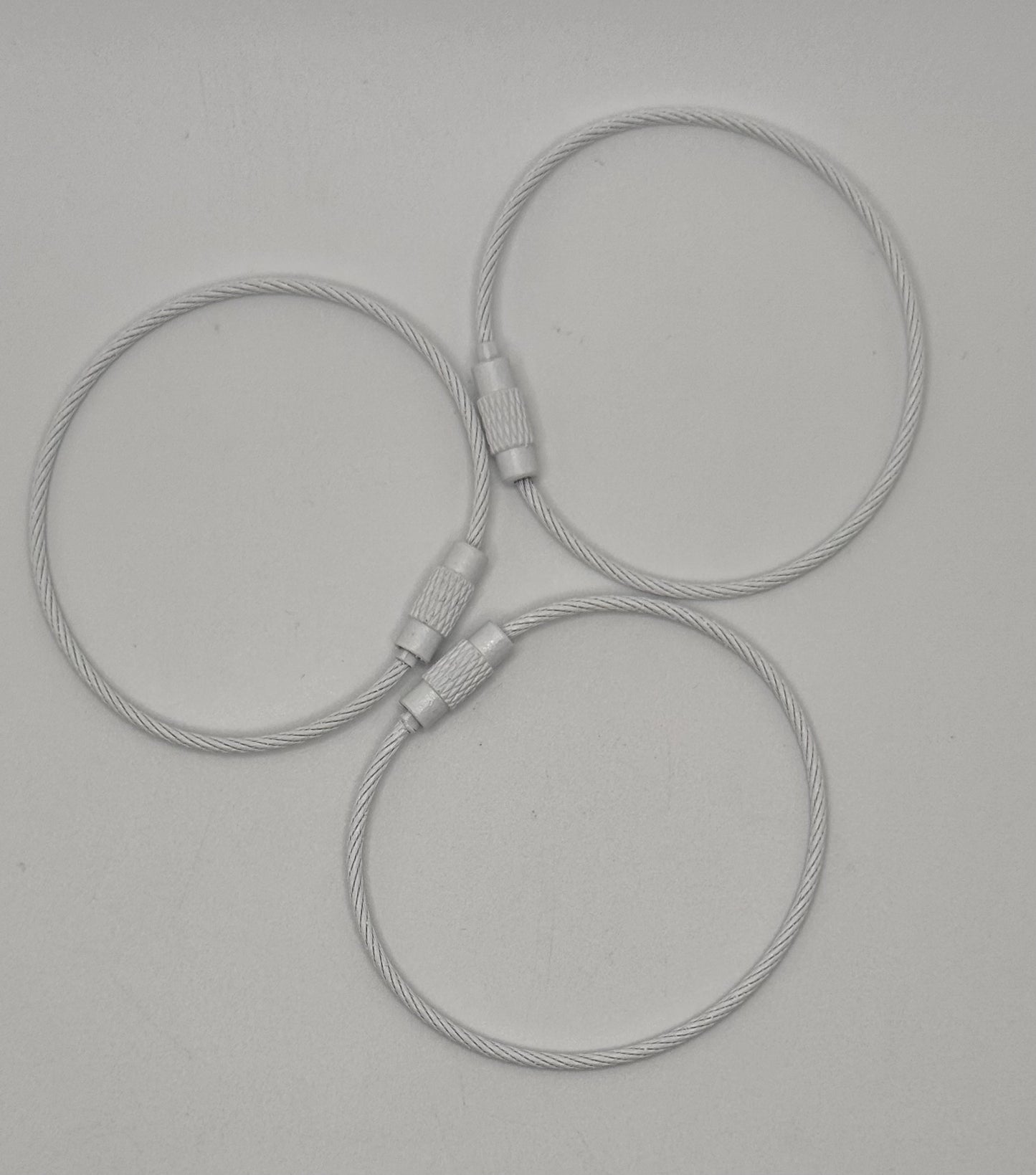 Beadable Wire Cable Rings