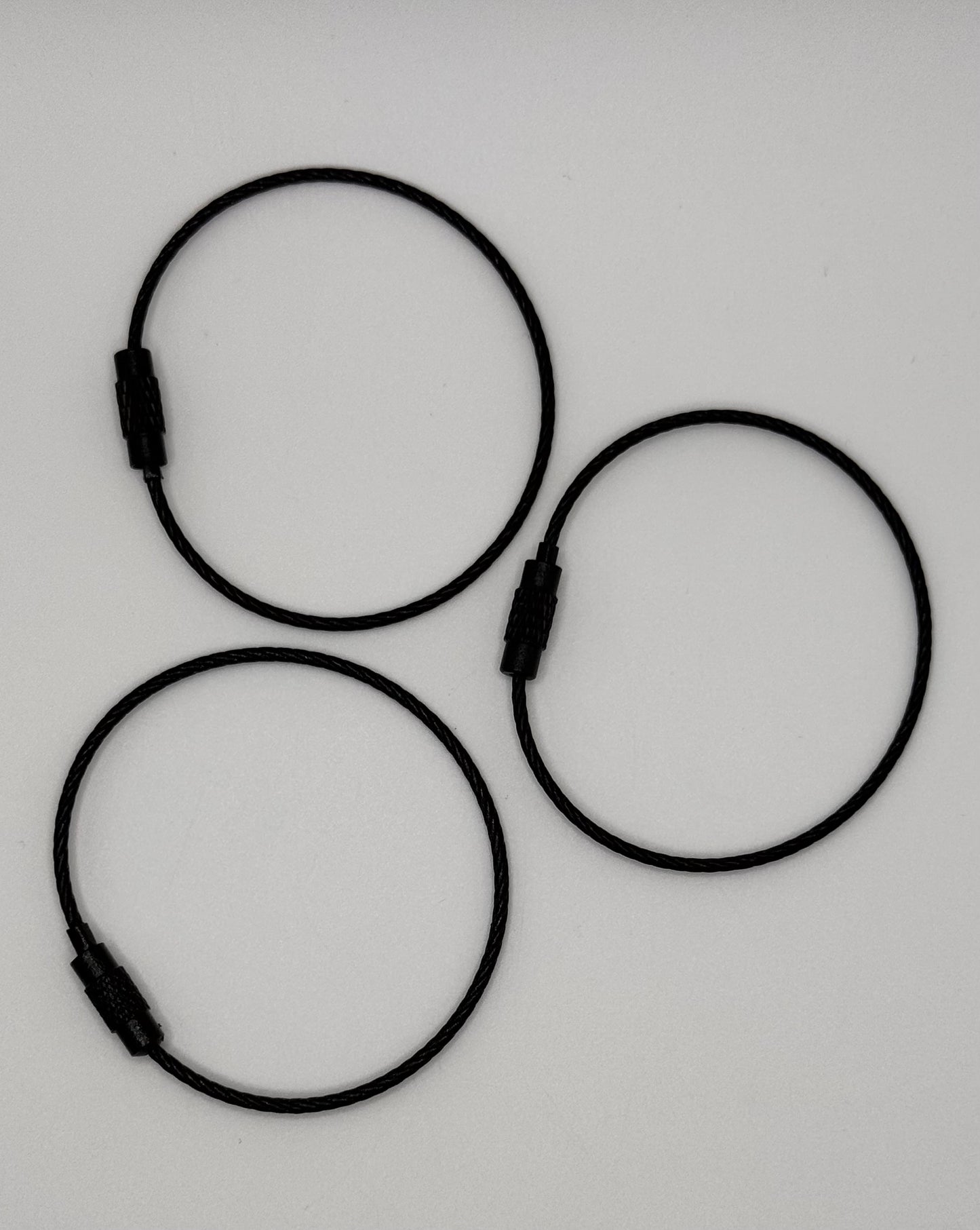Beadable Wire Cable Rings