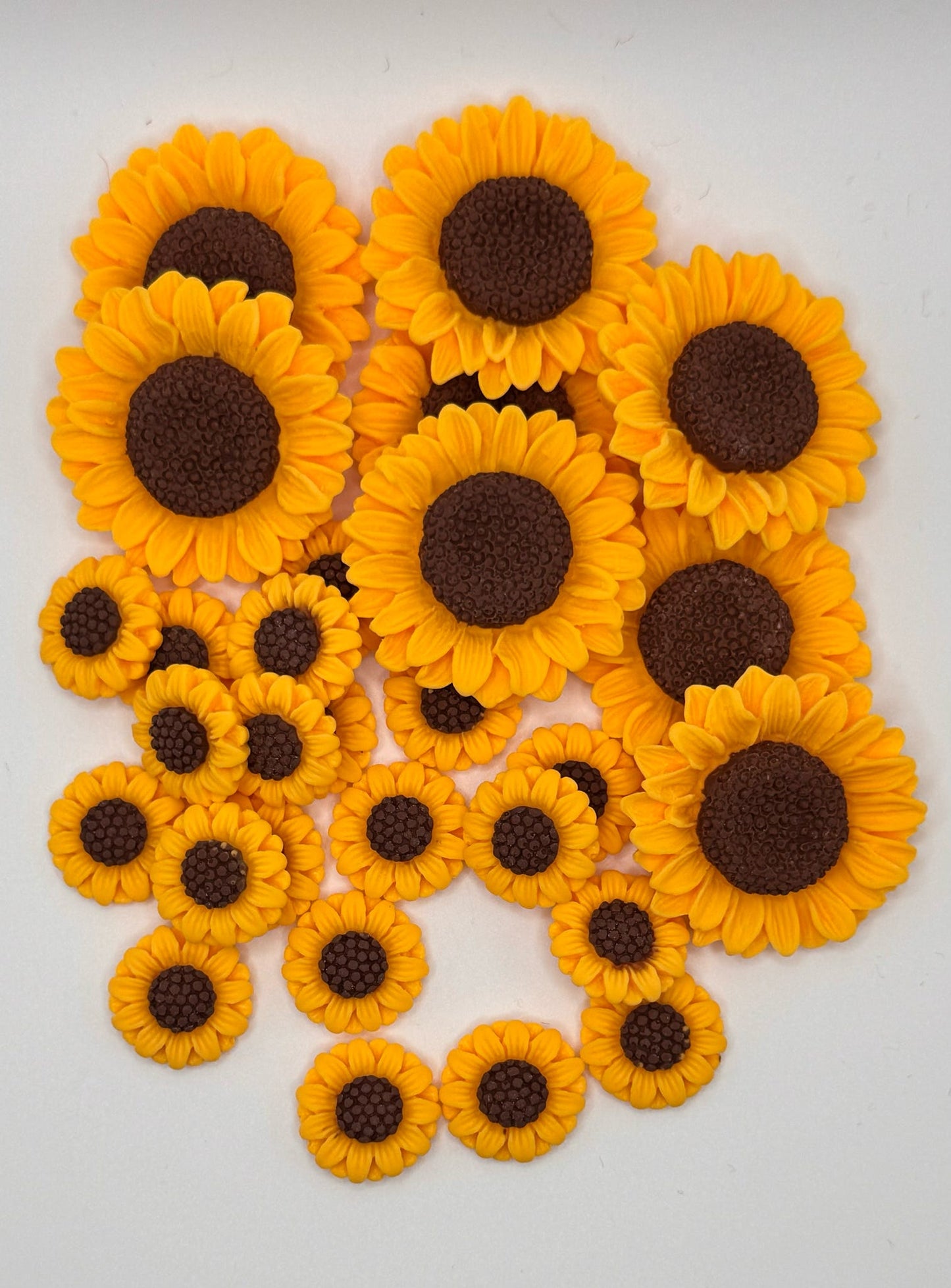 Sunflower Acrylic Charms